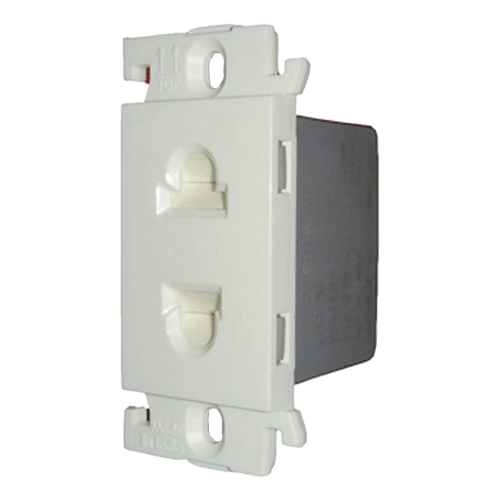 Legrand Mylinc 2 Pin 6/16A Euro US socket, 6755 53